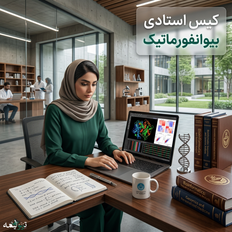 مطالعه موردی پایاننامه دکتری با تحلیل Single-Cell RNA-seq