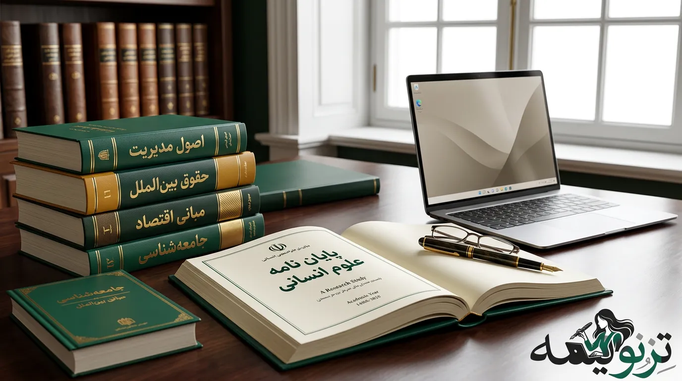 انجام پایان نامه علوم انسانی در تزنویسه