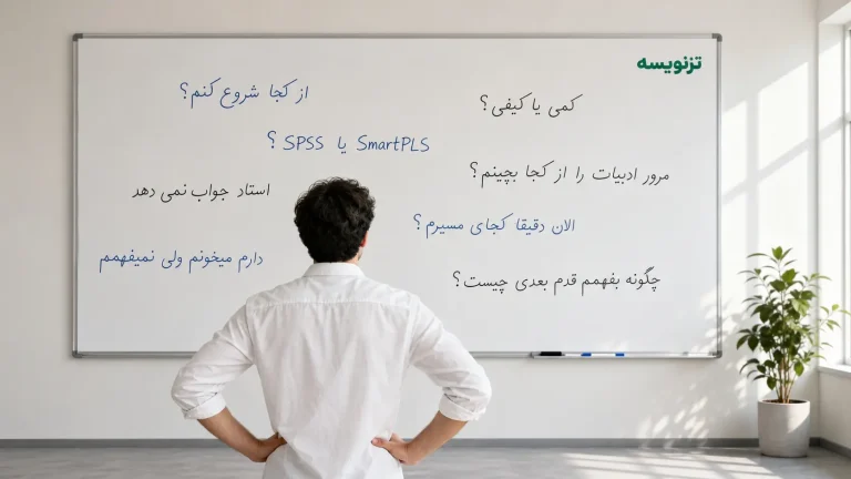 آموزش نگارش پایان نامه از مرحله صفر تا دفاع